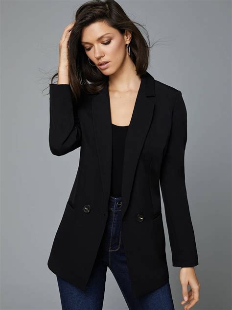 black blazer outfits for ladies|formal blazer for women outfit.